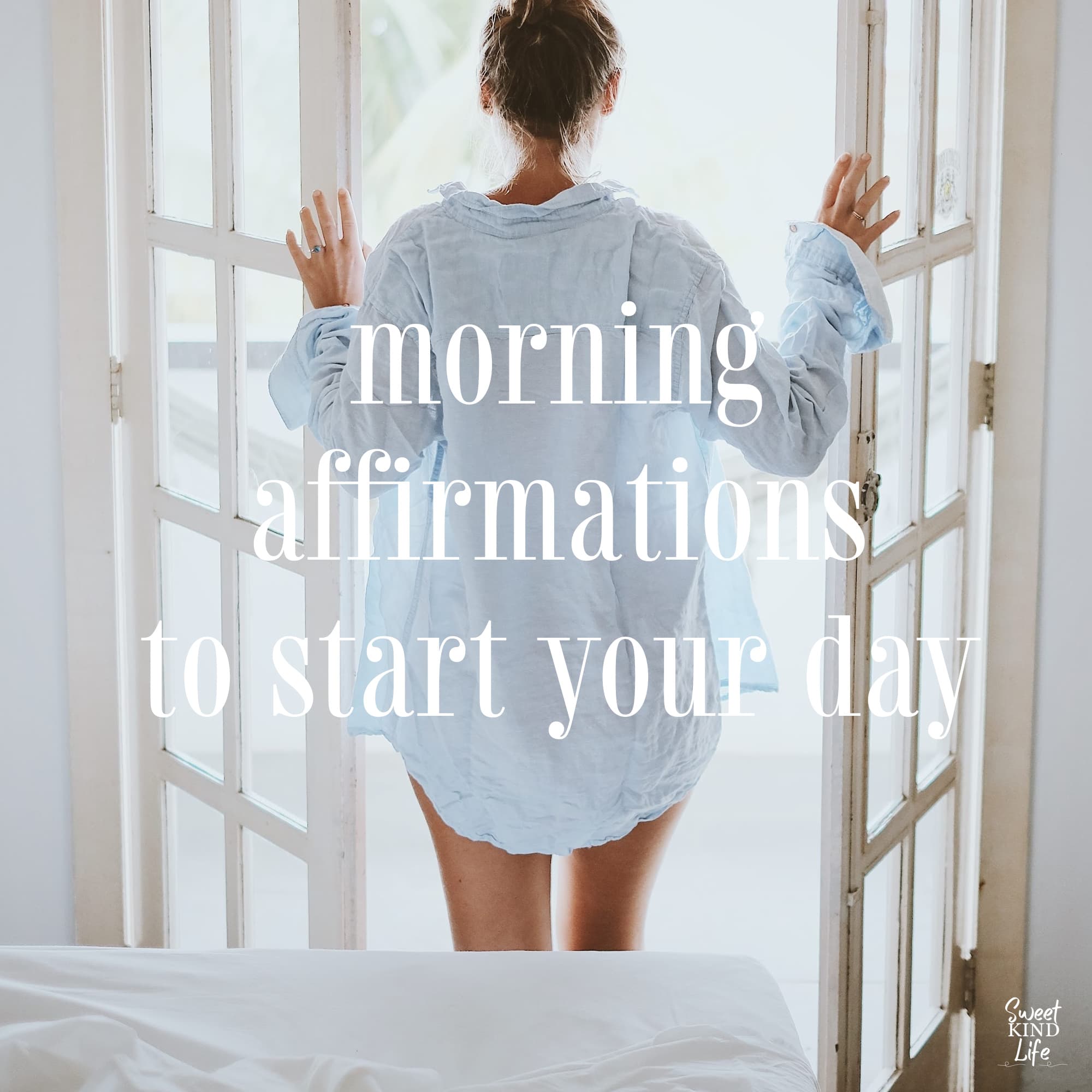 morning affirmations to start your day featured image