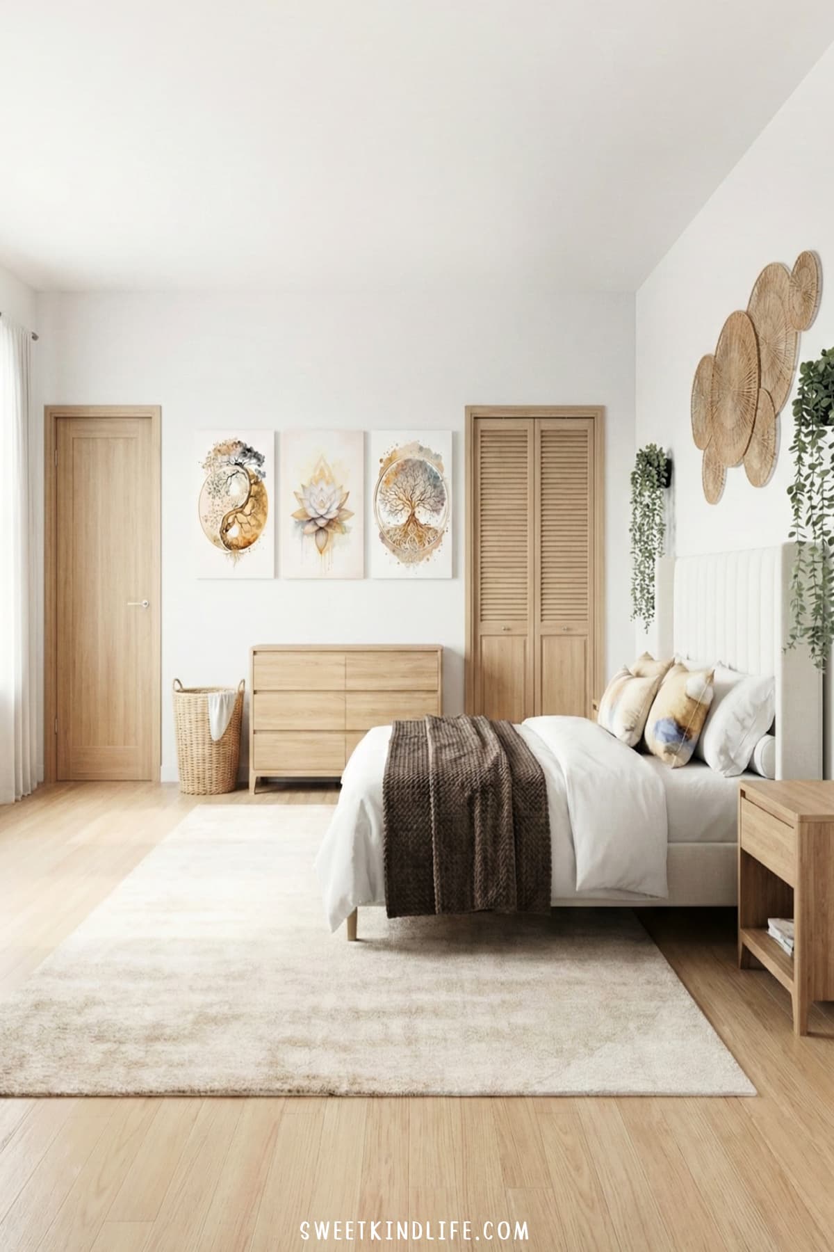 feng shui inspired apartment bedroom decor ideas