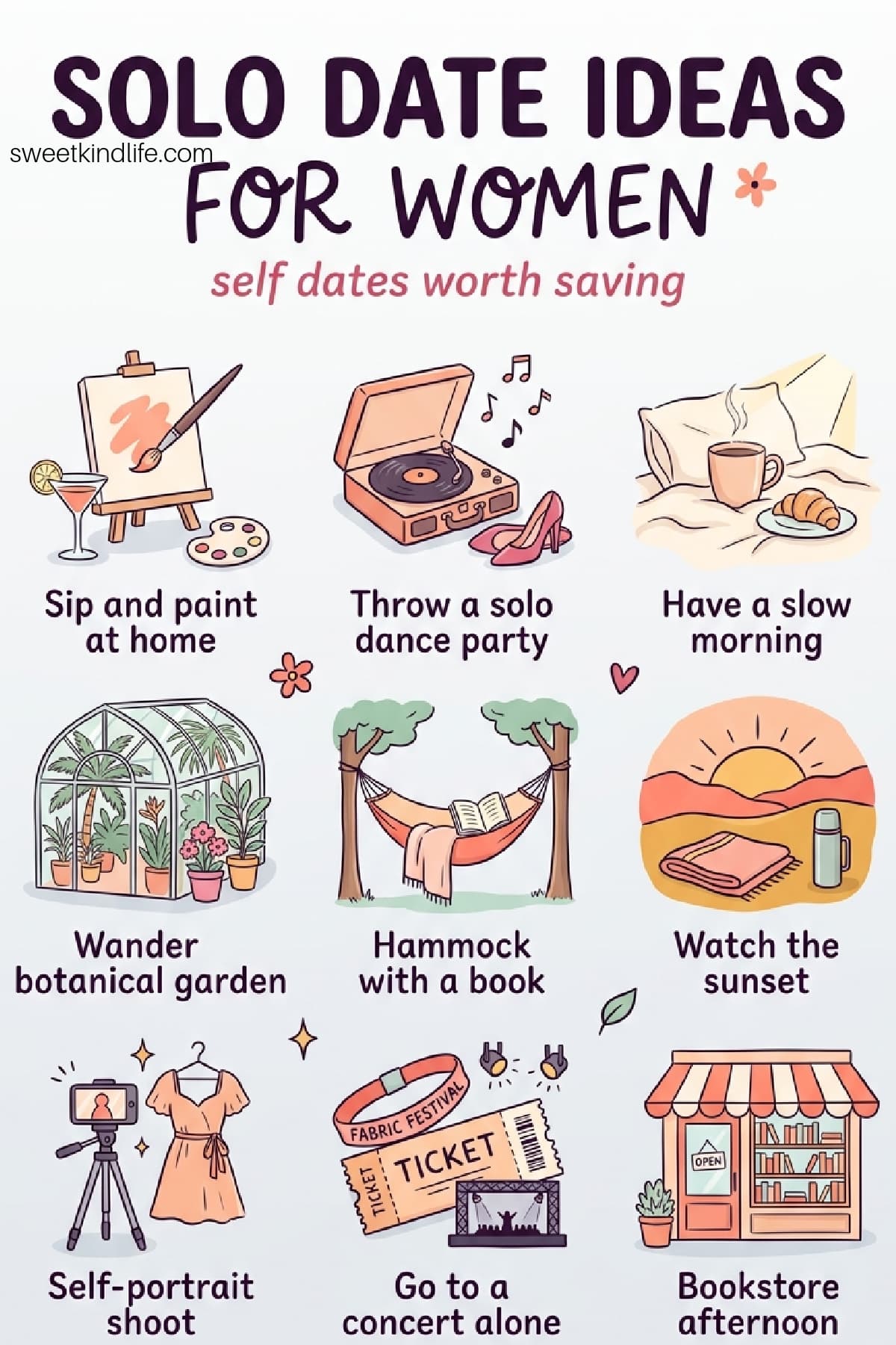 Solo Date Ideas for Women: Self Dates Worth Saving