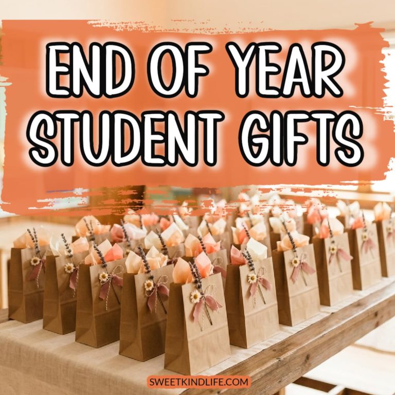 End of Year Student Gifts from Teachers, School Moms and More