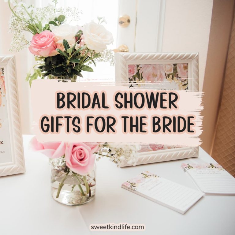 Bridal shower gifts for the bride featured