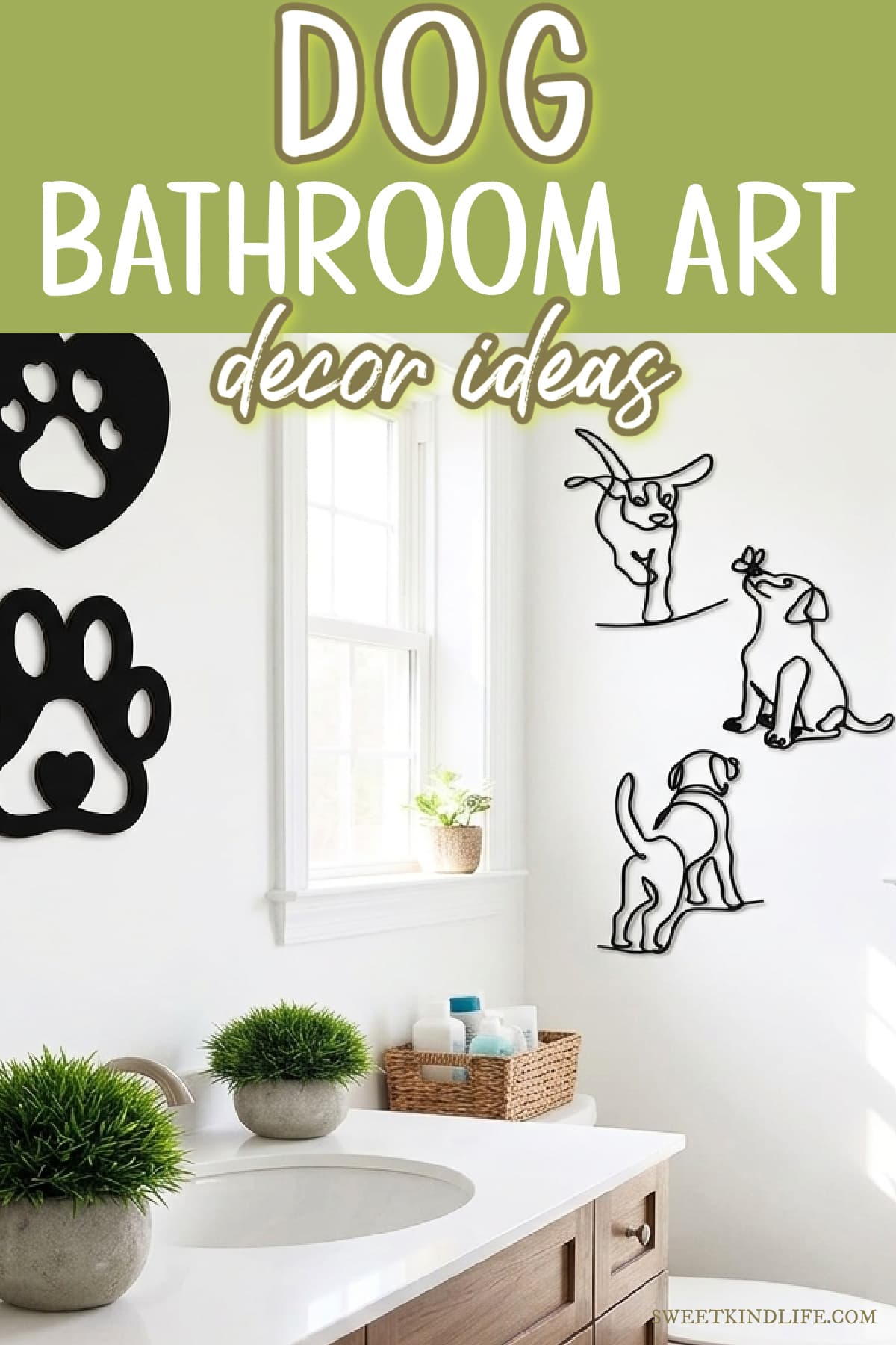 Dog Bathroom Art: Decor Ideas
