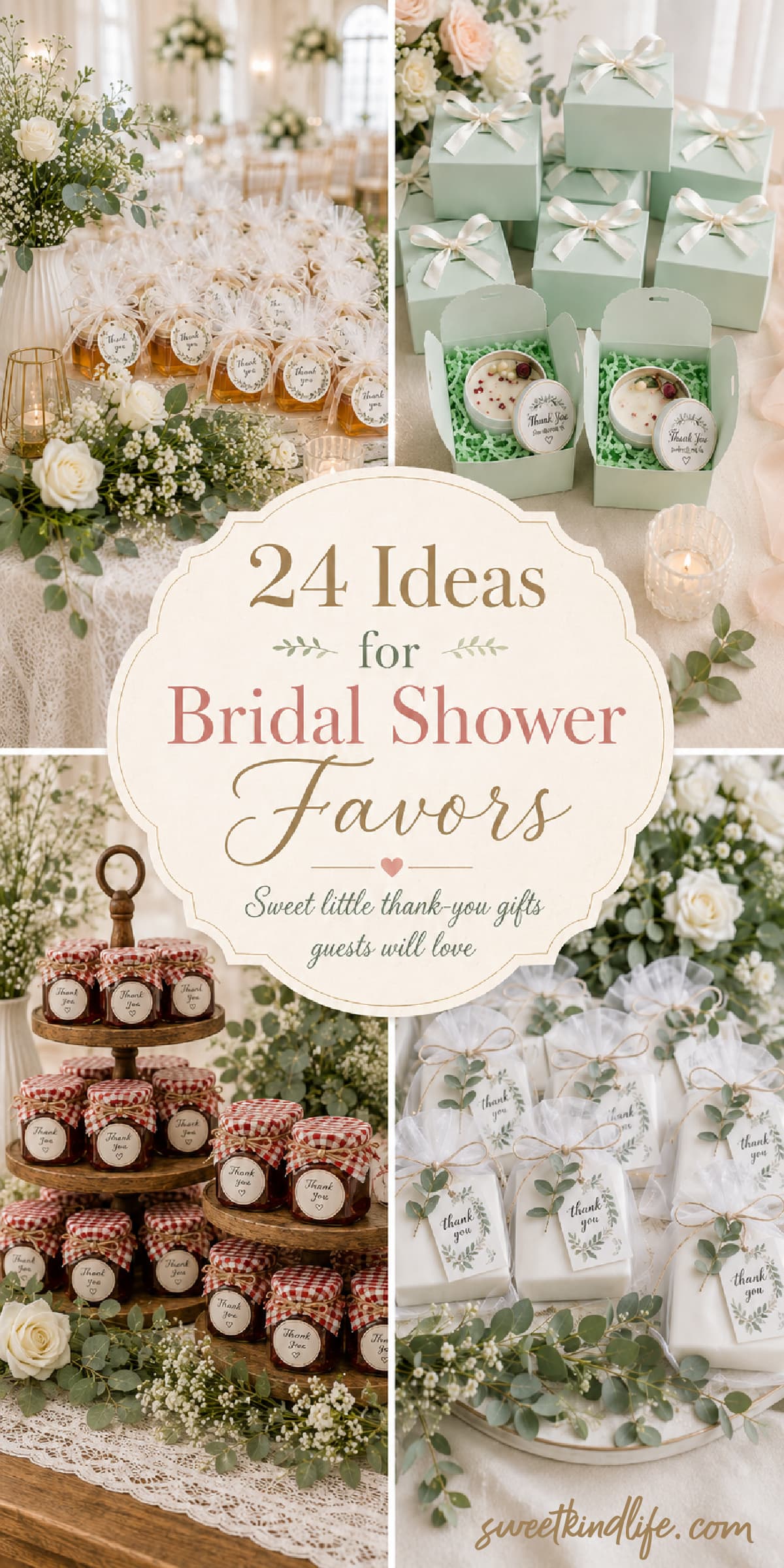 24 Ideas for Bridal Shower Favors